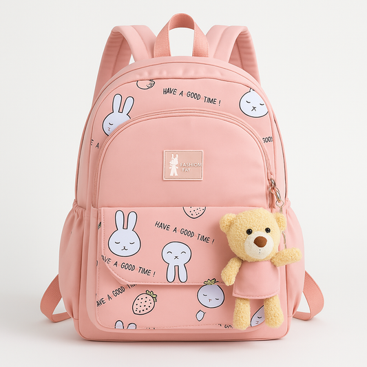 Imported Bag with Teddy Bear