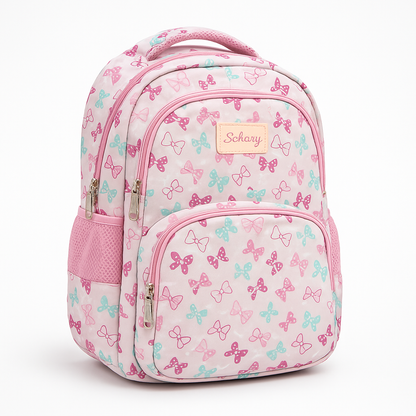 Trendy Pink Cute  Backpack For College Uni Girls