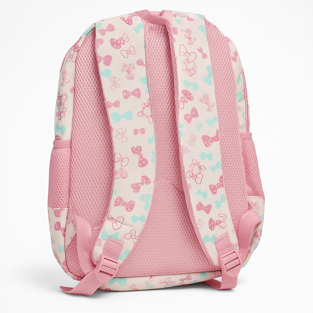 Trendy Pink Cute  Backpack For College Uni Girls