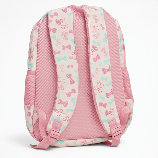 Trendy Pink Cute  Backpack For College Uni Girls