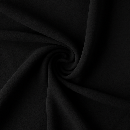 Georgette Hijab-Black