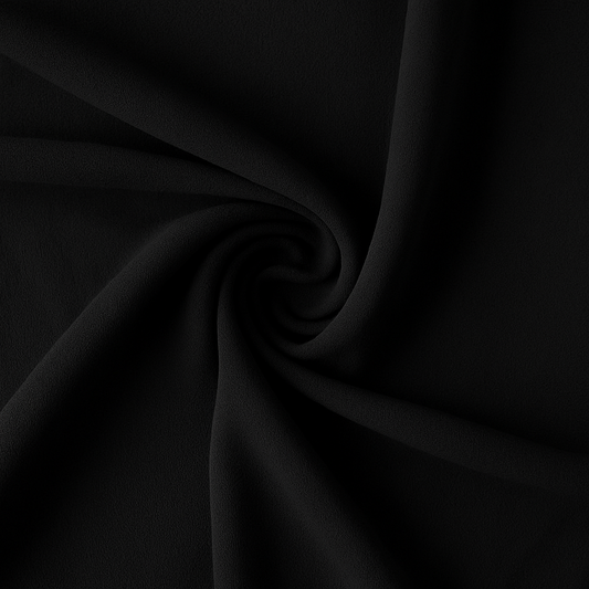 Georgette Hijab-Black